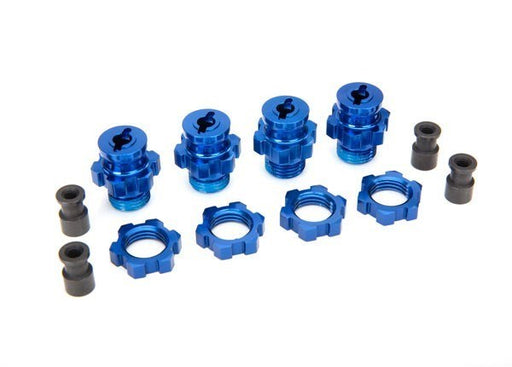 Traxxas 6856X - Wheel Hubs Splined 17Mm Short (4)/ Wheel Nuts Splin - Hobby City NZ