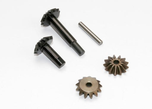 Traxxas 6883 - Gear set center differential (output gears (2)/ spider gears (2)/ spider gear shaft) (8120386650349)