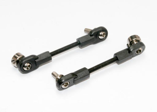 Traxxas 6897 - Linkage rear sway bar (2) (assembled with rod ends hollow balls and ball studs) - Hobby City NZ