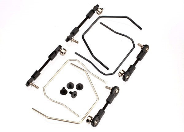 Traxxas 6898 - Sway bar kit (front and rear) (includes front and rear sway bars and adjustable linkage) (769125253169)