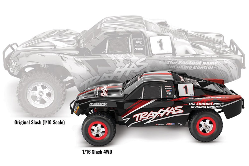 Traxxas 70054-8 - 1/16 Scale Slash: 4X4 - Short Course Truck w/USB-C - Hobby City NZ
