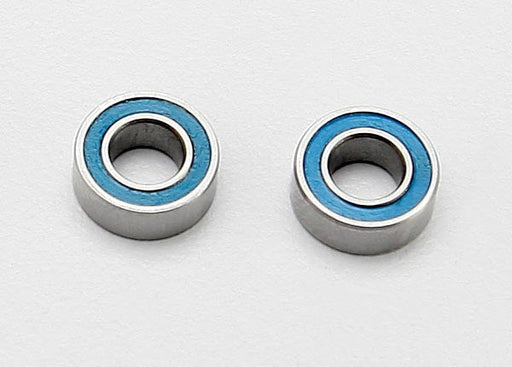 Traxxas 7019 - Ball bearings blue rubber sealed (4x8x3mm) (2) (769127153713)