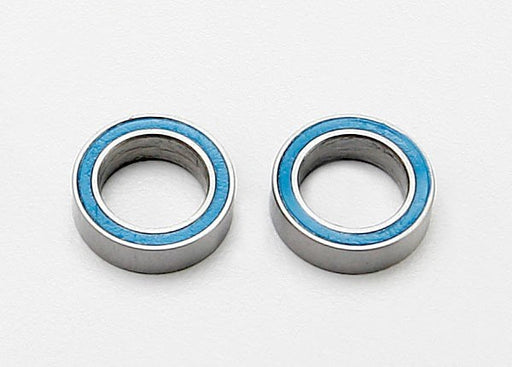 Traxxas 7020 - Ball bearings blue rubber sealed (8x12x3.5mm) (2) (769127186481)