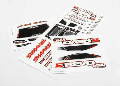 Traxxas 7113 - Decal Sheets 1/16 E-Revo VXL - Hobby City NZ
