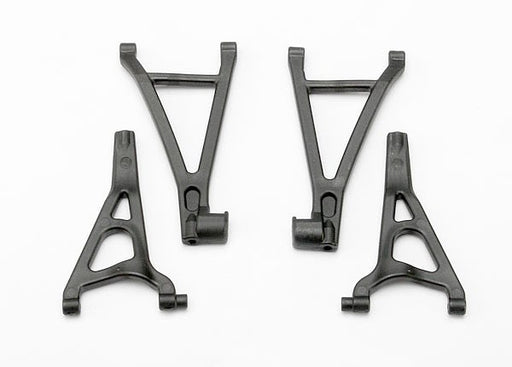 Traxxas 7131 - Suspension arm set front (includes upper right & left and lower right & left arms) (7540671906029)