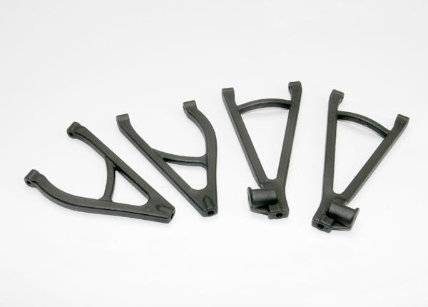 Traxxas 7132R - Suspension Arm Set Rear Extended Wheelbase (Lengthens wheelbase 10mm) (includes upper right & left and lower right & left arms)