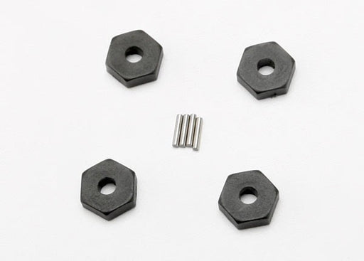 Traxxas 7154 - Wheel Hubs Hex (4)/ Axle Pins (1.5x8mm) (4) - Hobby City NZ