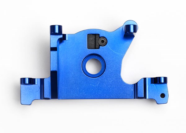 Traxxas 7460R - Motor mount 6061-T6 aluminum (blue-anodized) - Hobby City NZ