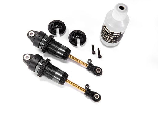 Traxxas 7461X - Shocks Gtr Long Hard-Anodized Ptfe-Coated Bodies With Tin Shafts (2) (7540682948845)