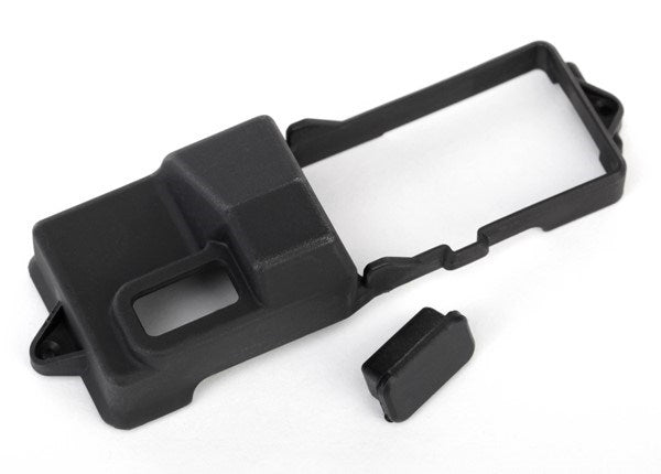 Traxxas 7524 - Box receiver/ ESC mount/ rubber plug/ adhesive foam tape (2)