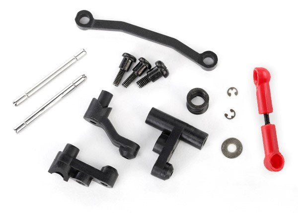 Traxxas 7538X - Steering bellcranks servo saver/ spring/ spring retainer/ posts/ draglink