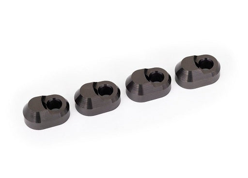 Traxxas 7743 Suspension pin retainer 6061-T6 aluminum (gray-anodized) (4) - Hobby City NZ