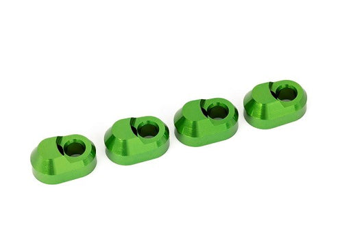 Traxxas 7743 Suspension pin retainer 6061-T6 aluminum (green-anodized) (4) - Hobby City NZ
