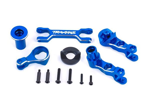 Traxxas 7746 Steering bellcranks / draglink (6061-T6 aluminum blue-anodized) (8312742445293)