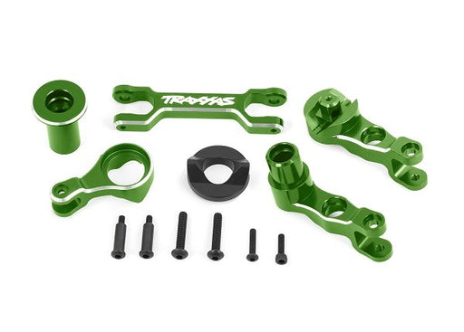 Traxxas 7746 Steering bellcranks / draglink (6061-T6 aluminum green-anodized) - Hobby City NZ