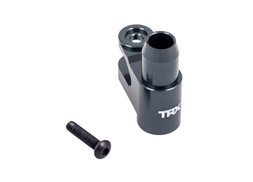 Traxxas 7747 Servo horn steering 6061-T6 aluminum (gray-anodized) - Hobby City NZ