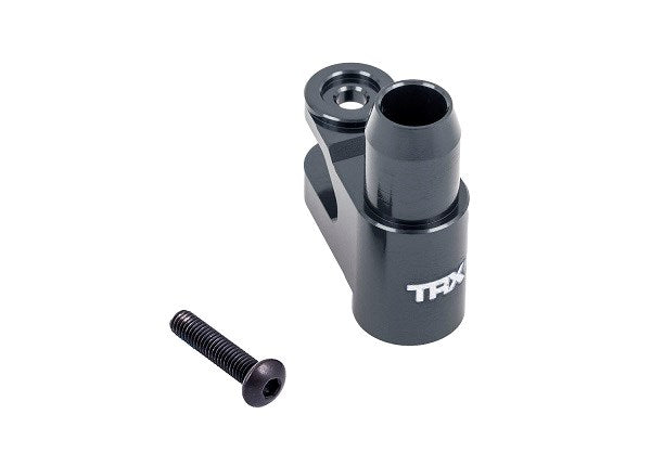 Traxxas 7747 Servo horn steering 6061-T6 aluminum (gray-anodized) (8264974041325)