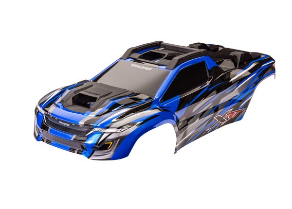 Traxxas 7812A Body XRT blue (painted decals applied) (8150704652525)