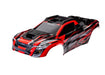 Traxxas 7812R Body XRT red (painted decals applied) (8150704783597)
