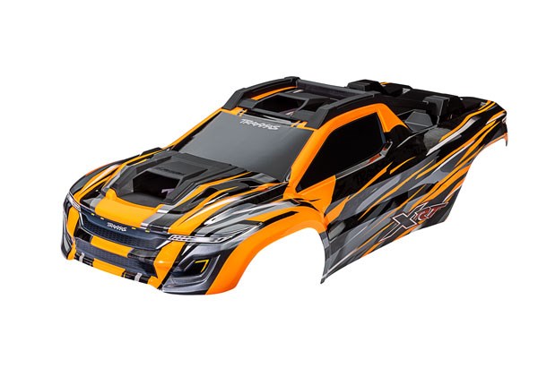 Traxxas 7812T Body XRT orange (painted decals applied) (8150704816365)