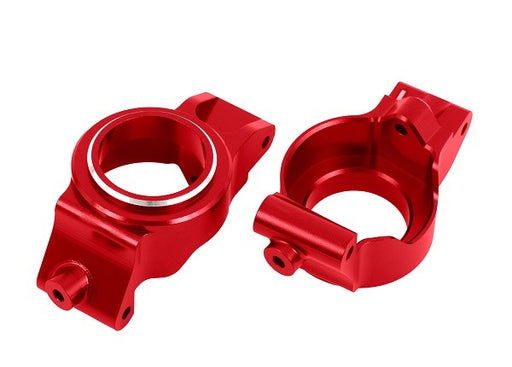Traxxas 7832 Caster blocks (c-hubs) 6061-T6 aluminum (red-anodized) (8264975286509)