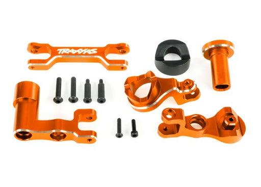 Traxxas 7843 Steering bellcranks / draglink (6061-T6 aluminum orange-anodized) (8312743198957)