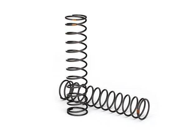 Traxxas 7854 - Springs shock (natural finish) (GTX) (0.929 rate orange stripe) (2)