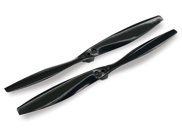 Traxxas 7926 - Rotor Blade Set Black (2) (With Screws)