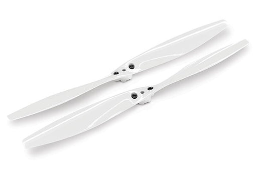 Traxxas 7927 - Rotor Blade Set White (2) (With Screws) - Hobby City NZ