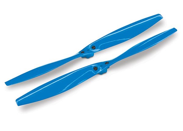 Traxxas 7929 - Rotor Blade Set Blue (2) (With Screws) - Hobby City NZ