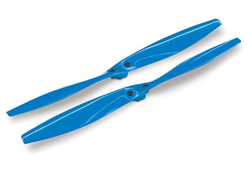 Traxxas 7929 - Rotor Blade Set Blue (2) (With Screws) (769139966001)