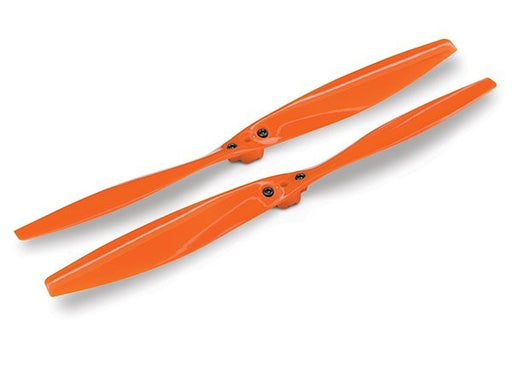 Traxxas 7930 - Rotor Blade Set Orange (2) (With Screws) (769139998769)
