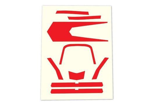 Traxxas 7980 - Decals High Visibility Red - Hobby City NZ