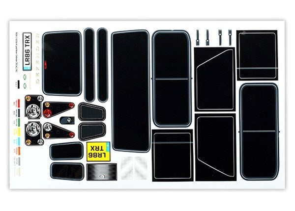 Traxxas 8012 - Decals Land Rover Defender - Hobby City NZ