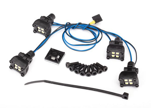 Traxxas 8086 LED expedition rack scene light kit (fits #8111 body requires #8028 power supply) (7650717630701)