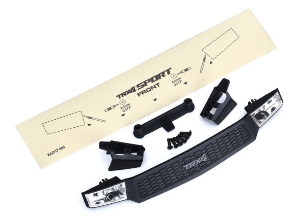 Traxxas 8116 - Grille/ grille retainers (2)/ grille mount/ lens (2)/ 2.5x8 BCS (6) (fits #8111 or #8112 body)