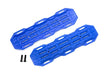 Traxxas 8121X - Traction boards blue/ mounting hardware (7654621905133)