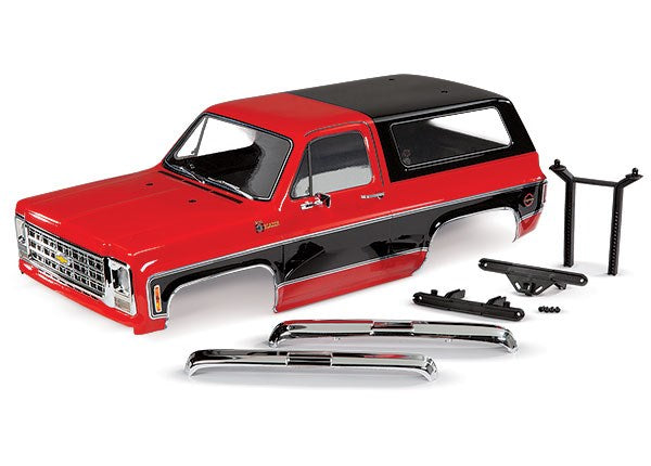 Traxxas 8130R Body Chevrolet Blazer (1979) complete (red)