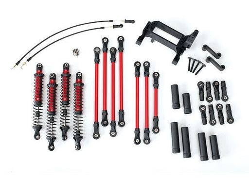 Traxxas 8140R - Long Arm Lift Kit Trx-4 Complete. Red (789121204273)