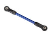 Traxxas 8144X - Suspension Link Front Upper (1) (Blue Powder Coated Steel) (789137752113)