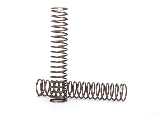 Traxxas 8153 - Springs shock long (natural finish) (GTS) (0.29 rate white stripe) (for use with TRX-4 Long Arm Lift Kit) (7654621937901)