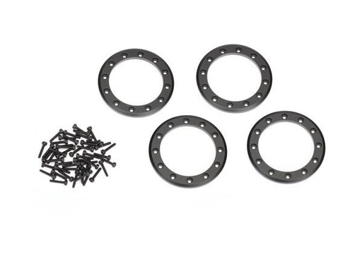Traxxas 8168T - Beadlock Rings Black (2.2') (Aluminum) (4)/ 2X10 Cs (48) - Hobby City NZ