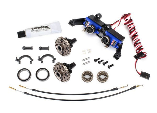 Traxxas 8195 Differential locking front and rear (assembled) (includes T-Lock cables and servo) (8120406081773)