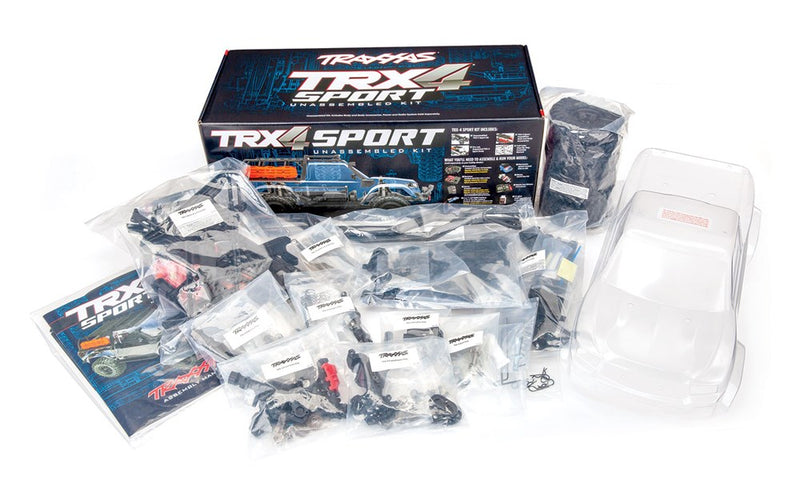 Traxxas 82010-4 TRX-4 Sport Unassembled Kit: 4WD Electric Truck - Hobby City NZ