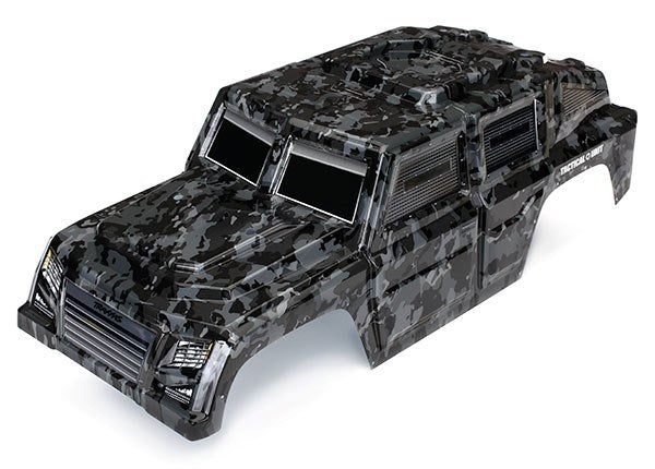 Traxxas 8211X - Body Tactical Unit Night Camo (Painted)/ Decals