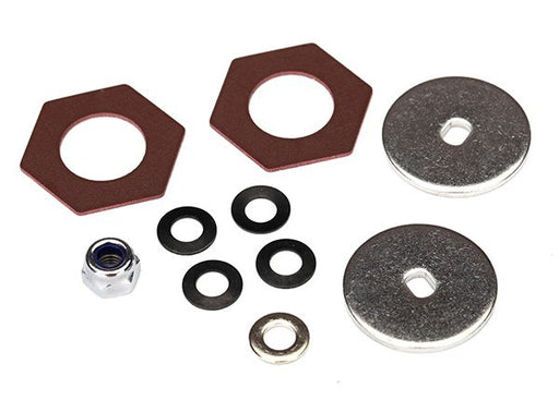 Traxxas 8254 - Rebuild Kit Slipper Clutch (Steel Disc (2) / friction insert (2)/ 4.0mm NL (1)/ spring washers (4) metal washer (1)) (7622653378797)
