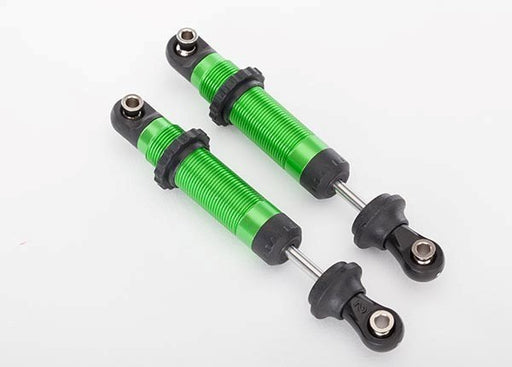 Traxxas 8260G - Shocks Gts Aluminum (Green-Anodized) (Assembled With Spring Retainers) (2) (789139193905)