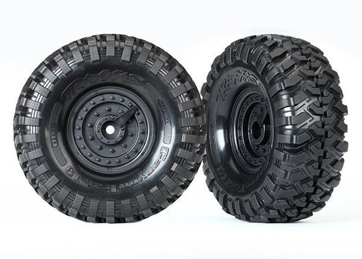 Traxxas 8273 - Tires And Wheels Assembled Glued (Tactical Wheels Canyon Trail 1.9 Tires) (2) (789139488817)