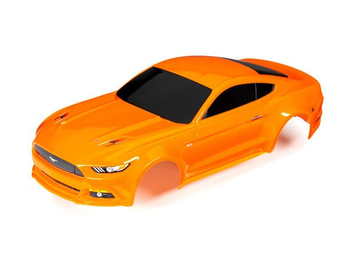TRAXXAS 8312T Body Ford Mustang orange (painted decals applied) (8137532899565)