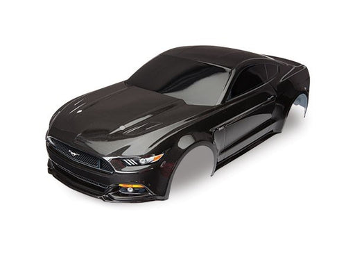 Traxxas 8312X - Body Ford Mustang Black (Painted Decals Applied) (769287192625)
